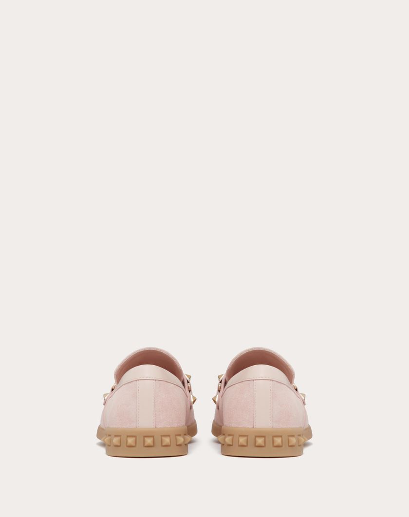 Valentino Handbags Mocassino Leisure Flows In Crosta per Donna in Cappuccino | Valentino IT Black Friday Prezzi