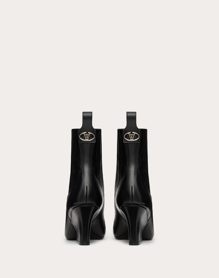 Valentino Handbags Beatle Vlogo Lockette In Vitello Spazzolato 75mm per Donna in Nero | Valentino IT In Linea