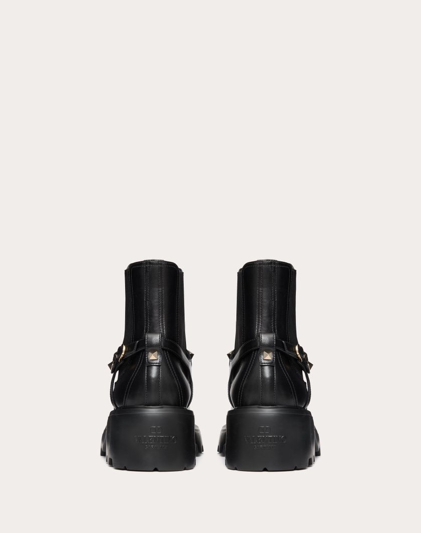 Valentino Handbags Beatle Rockstud In Vitello 55mm per Donna in Nero | Valentino IT Nuovo