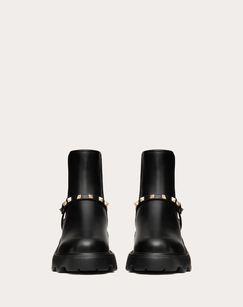 Valentino Handbags Beatle Rockstud In Vitello 55mm per Donna in Nero | Valentino IT Nuovo