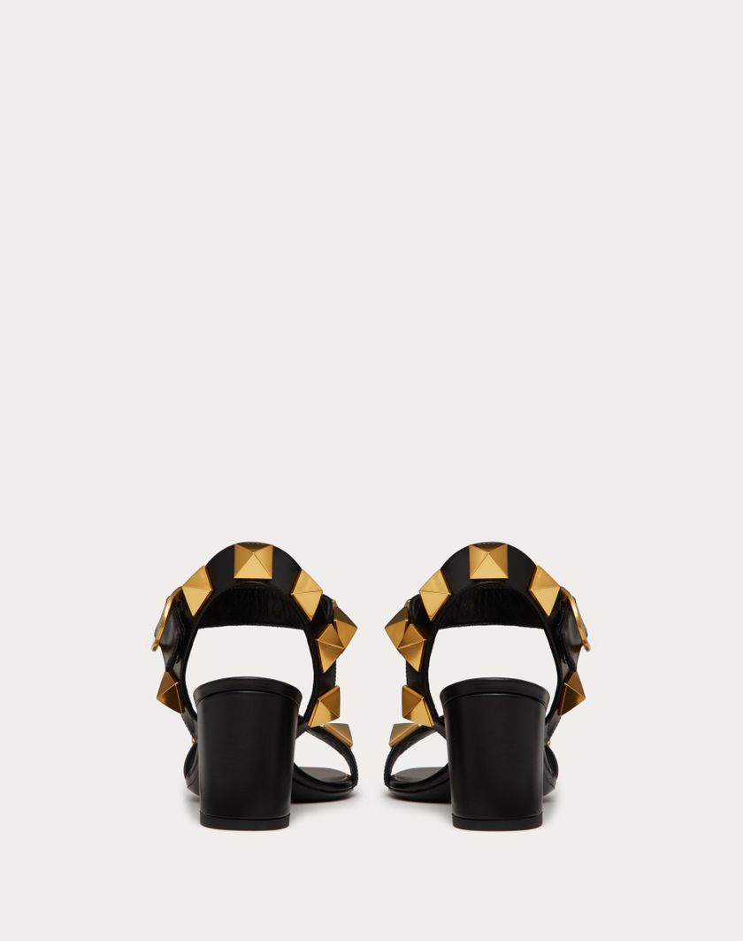 Valentino Handbags Sandalo Roman Stud In Vitello 60mm per Donna in Nero | Valentino IT Vendita Economica