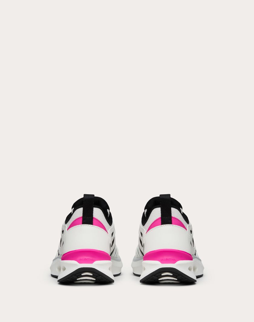 Valentino Handbags Sneaker Vlogo Easyjog In Vitello E Tessuto per Donna in Multicolor | Valentino IT Negozio online di fabbrica