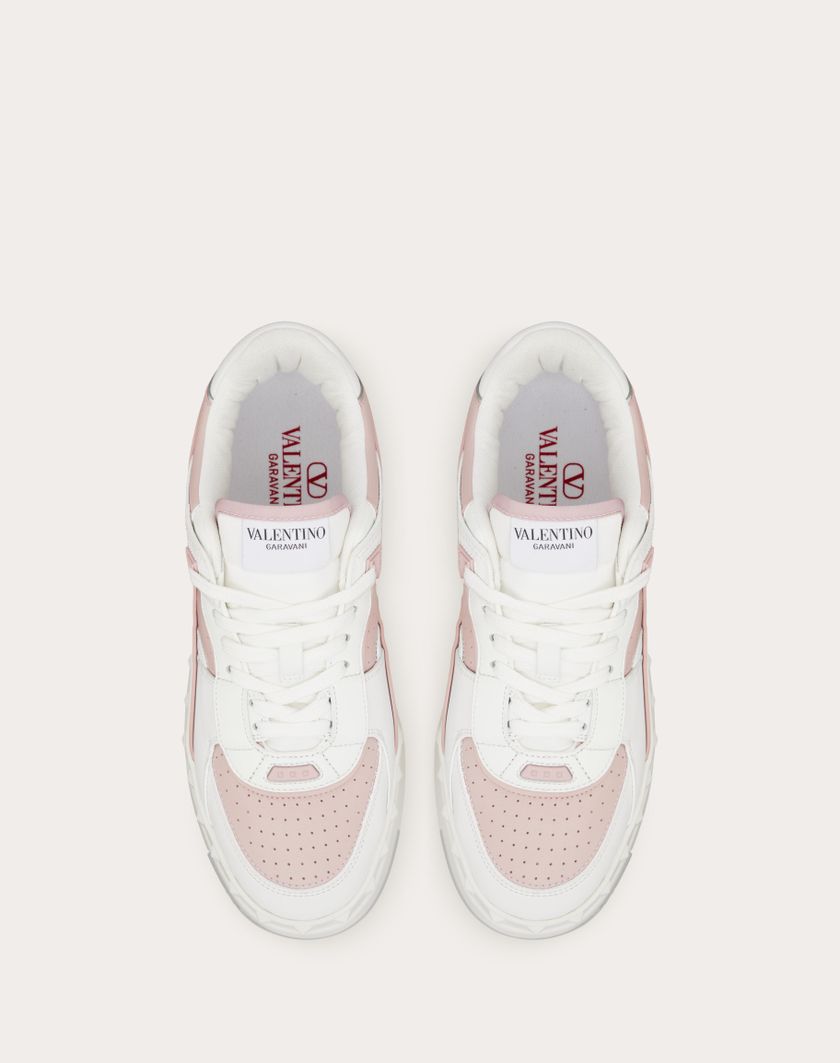 Valentino Handbags Sneaker Freedots Xl In Vitello per Donna in Bianco/rose/silver | Valentino IT Flash Sale