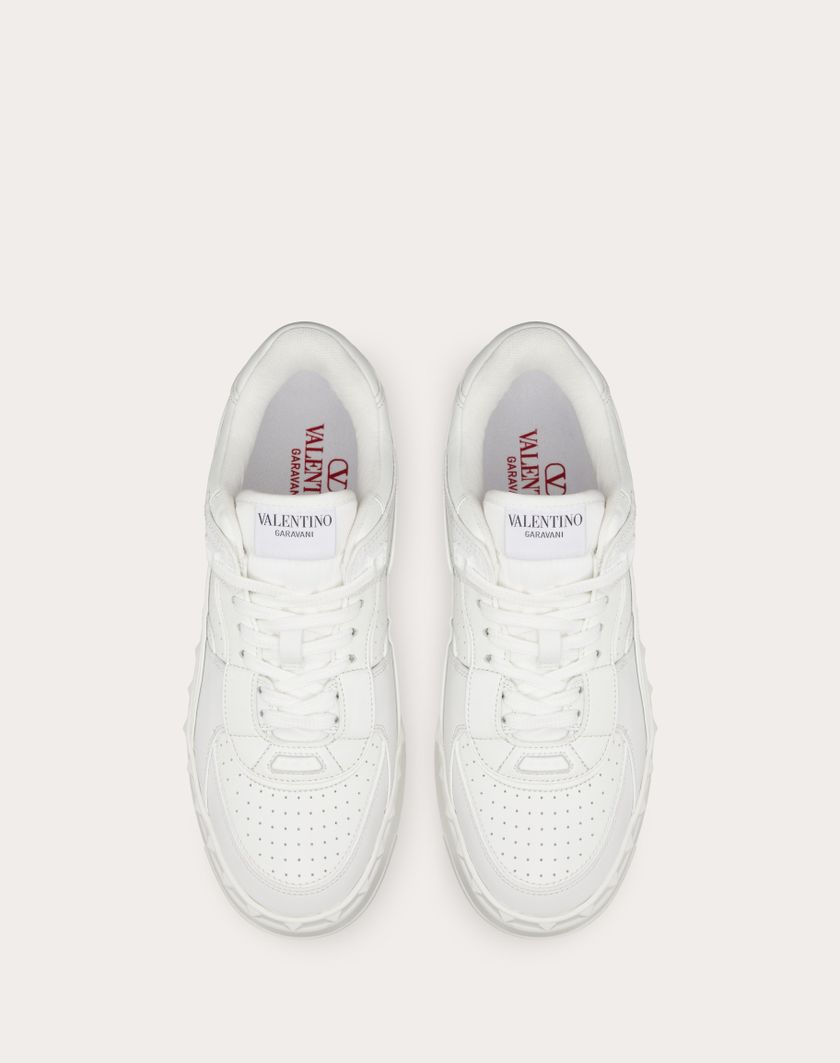 Valentino Handbags Sneaker Freedots Xl In Vitello per Donna in Bianco | Valentino IT Fornitura limitata