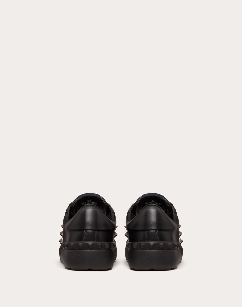 Valentino Handbags Sneaker Rockstud Untitled Noir In Vitello per Donna in Nero | Valentino IT Cyber Monday