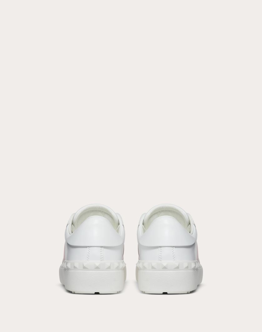 Valentino Handbags Sneaker Open In Vitello per Donna in Bianco/water Rose | Valentino IT Offerta natalizia