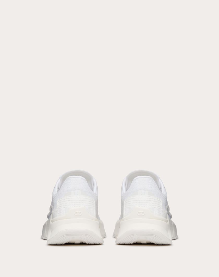 Valentino Handbags Sneaker True Actress In Rete per Donna in Bianco | Valentino IT Offerta Anniversario