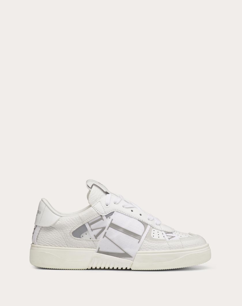 Valentino Handbags Sneaker Vl7n In Vitello E Nastri per Donna in Bianco | Valentino IT Offerta migliore