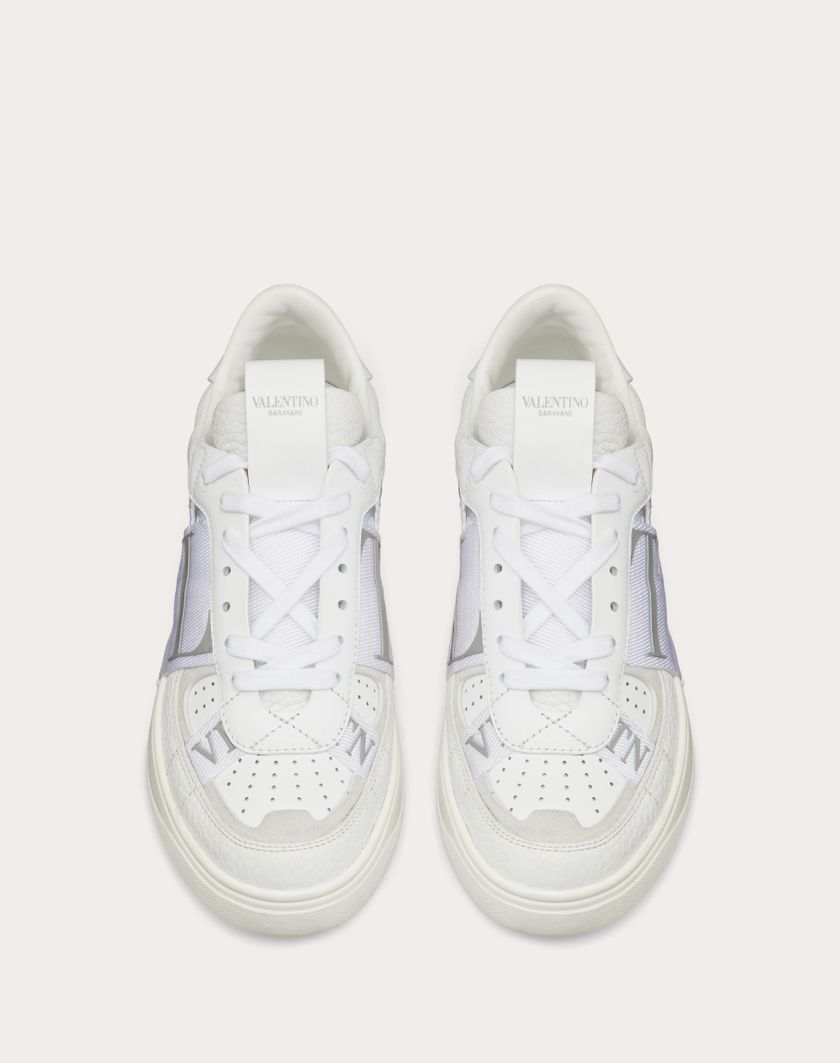 Valentino Handbags Sneaker Vl7n In Vitello E Nastri per Donna in Bianco | Valentino IT Offerta migliore