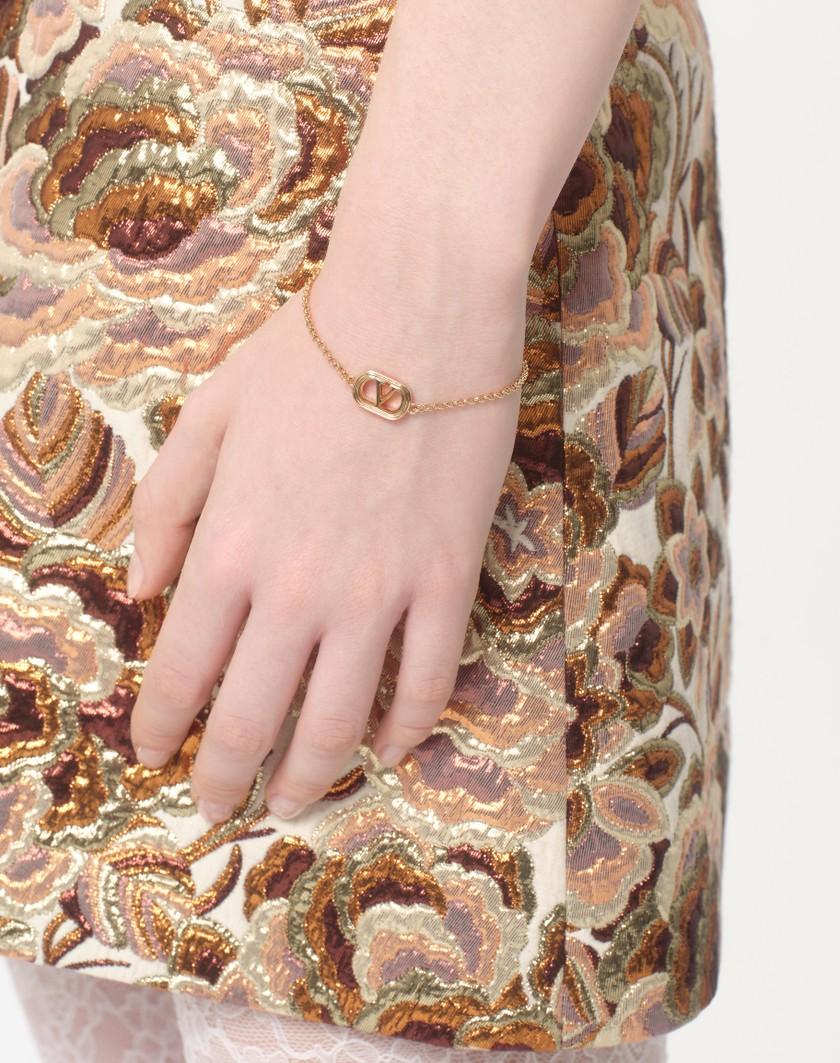 Valentino Handbags Bracciale Ovalette In Metallo E Perla Swarovski® per Donna in Multicolor | Valentino IT Promozione temporanea