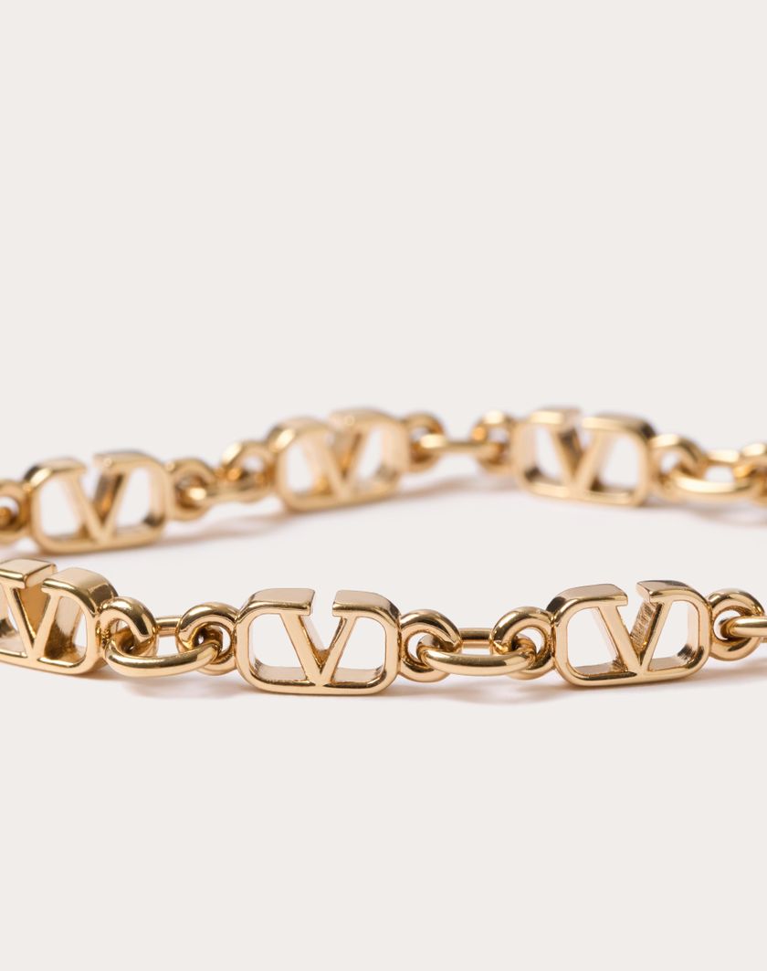 Valentino Handbags Bracciale Vlogo Signature In Metallo per Donna in Oro | Valentino IT Offerta speciale della fabbrica