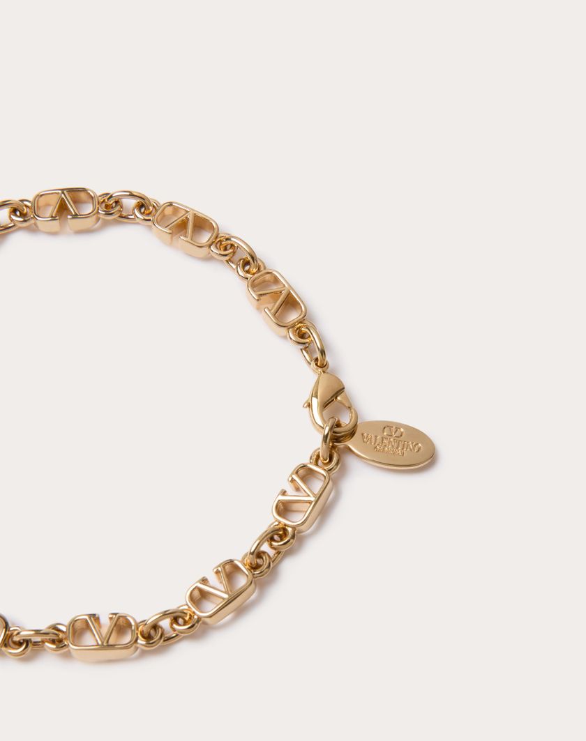 Valentino Handbags Bracciale Vlogo Signature In Metallo per Donna in Oro | Valentino IT Offerta speciale della fabbrica