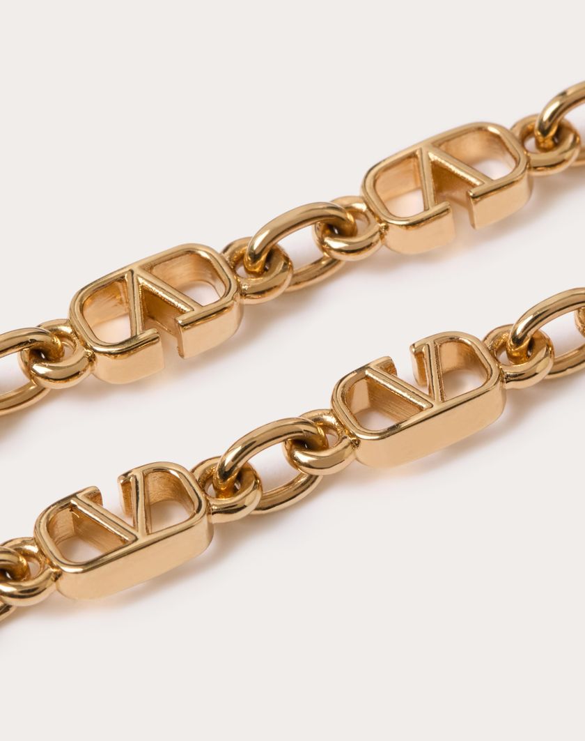 Valentino Handbags Collana Vlogo Signature In Metallo per Donna in Oro | Valentino IT Sostegno trimestrale