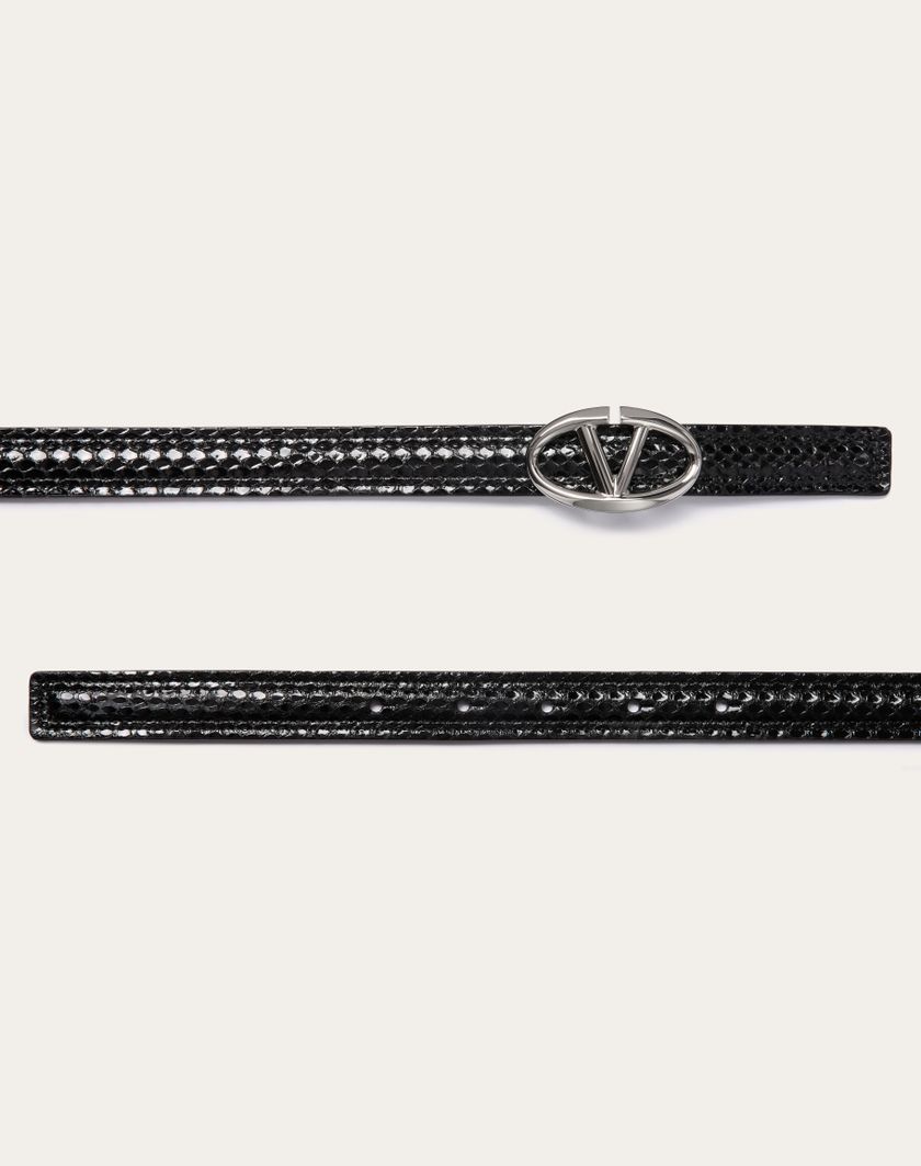 Valentino Handbags Cintura Vlogo The Bold Edition In Ayers 20 Mm per Donna in Nero | Valentino IT Negozi Online