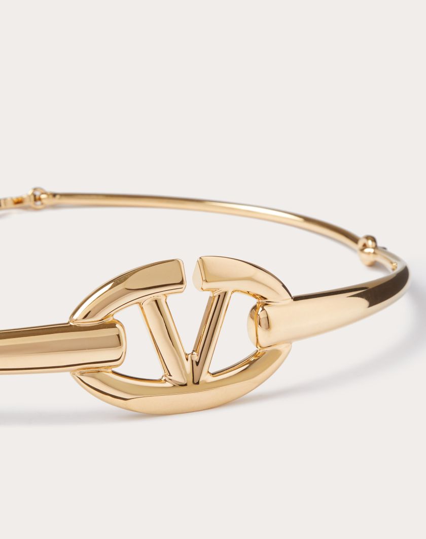 Valentino Handbags Cintura Vlogo The Bold Edition In Metallo per Donna in Oro | Valentino IT Vendite Flash