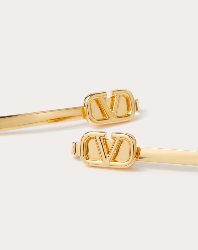 Valentino Handbags Fermagli Per Capelli Vlogo Signature In Metallo per Donna in Oro | Valentino IT Fornitura limitata
