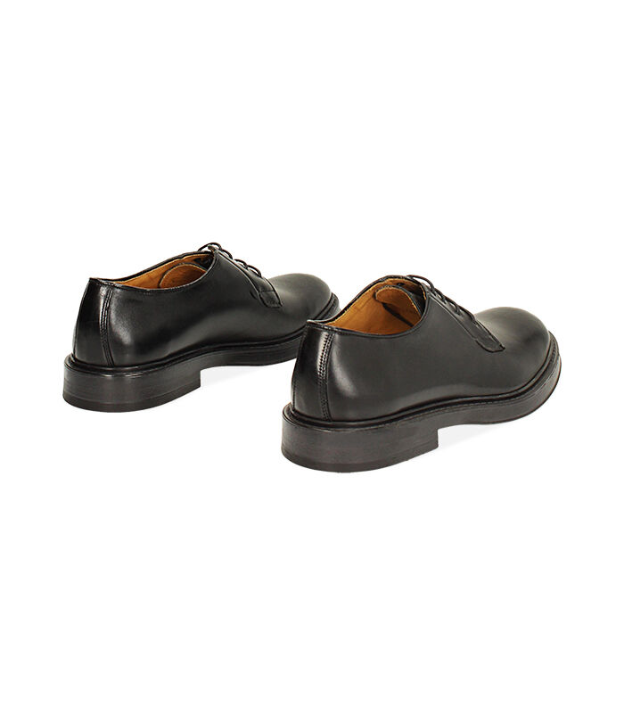 Valerio 1966 MAN SHOES OXFORD LEATHER NERO Outlet