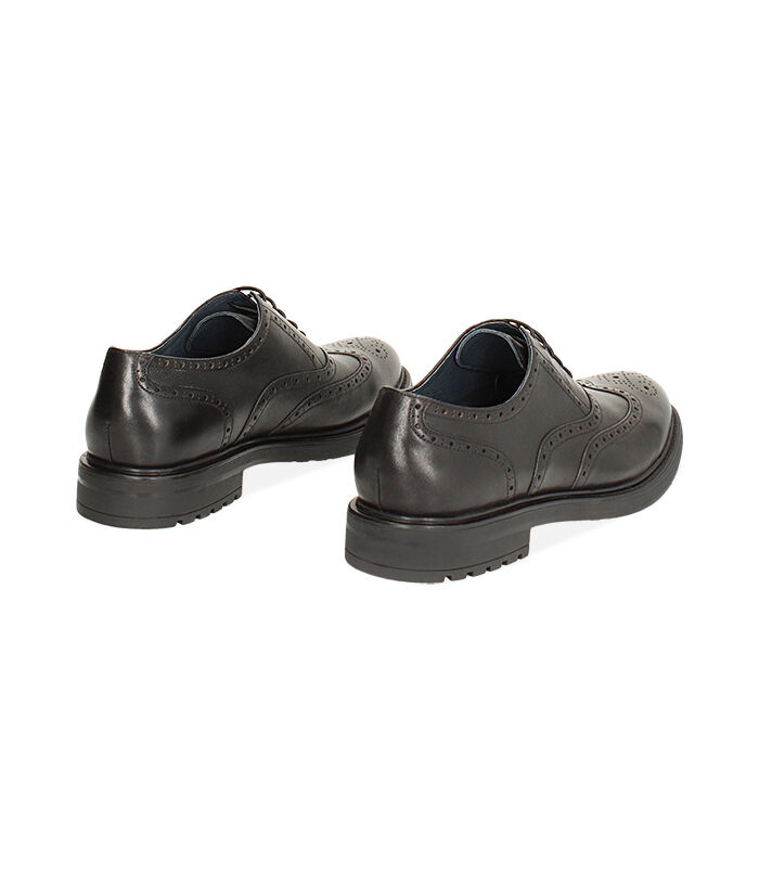 Valerio 1966 Stringate oxford nere in pelle | Valerio 1966 In Vendita