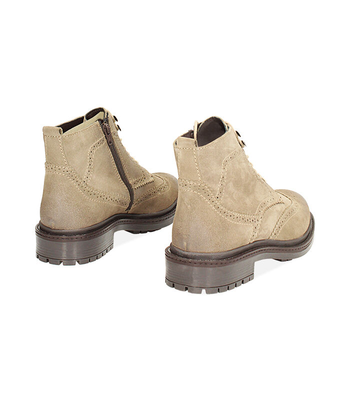 Valerio 1966 Polacchino di camoscio beige | Valerio 1966 Promozione