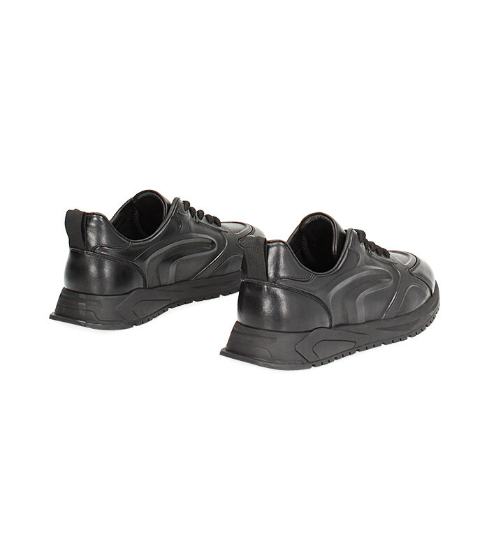 Valerio 1966 Sneakers nere in pelle | Valerio 1966 Affare Del Giorno
