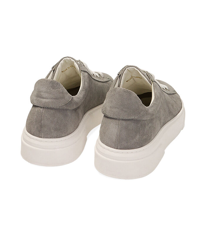 Valerio 1966 Sneakers in camoscio grigie | Valerio 1966 Offerta