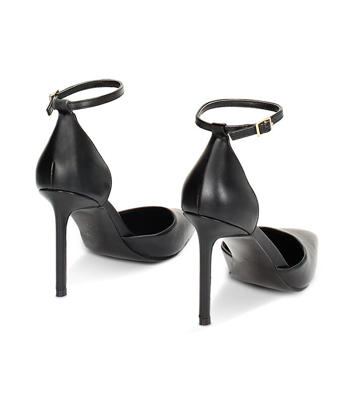 Valerio 1966 Décolleté open shank nere tacco 9 5 cm | Valerio 1966 Outlet