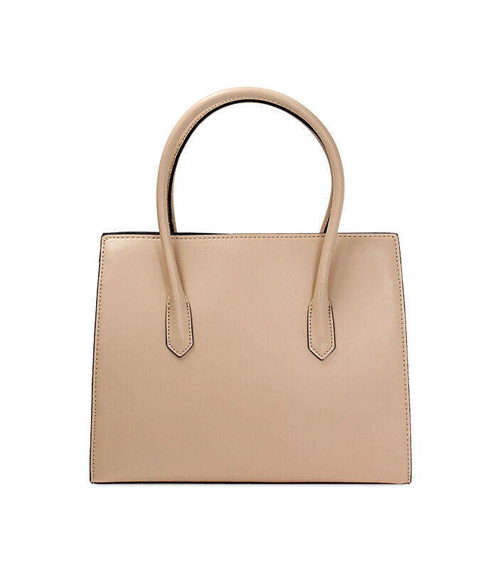 Valerio 1966 Borsa donna a mano beige rigida | Valerio 1966 Vendita Economica