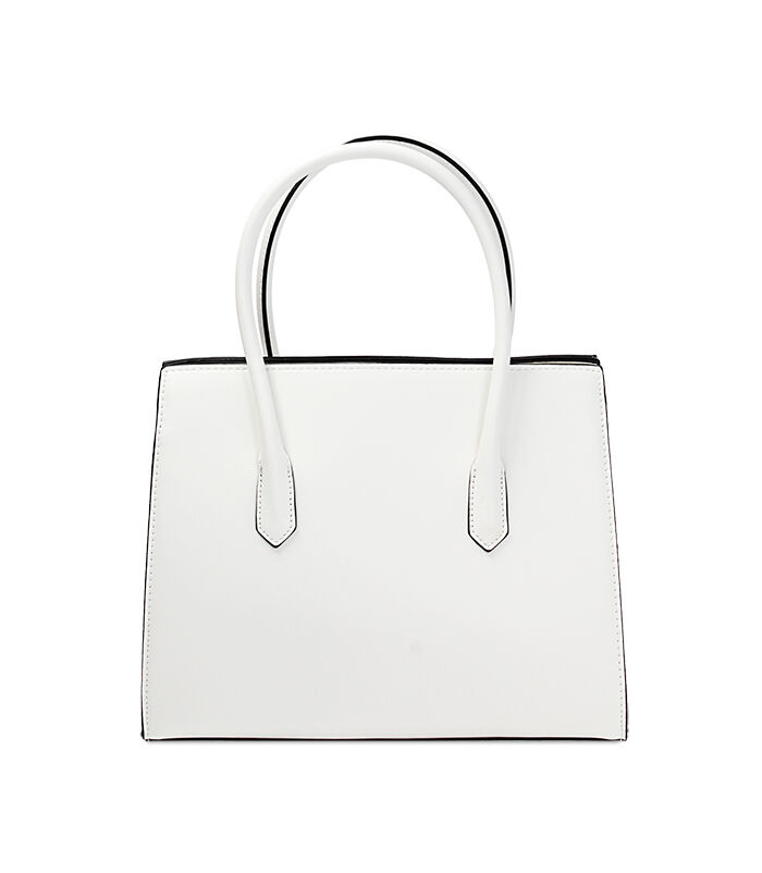 Valerio 1966 Borsa donna a mano bianca rigida | Valerio 1966 Saldi Di Fabbrica