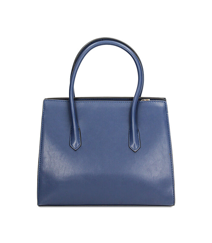 Valerio 1966 Borsa donna a mano blu rigida | Valerio 1966 I Più Venduti