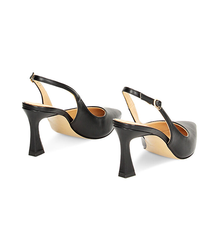 Valerio 1966 Décolleté slingback nere | Valerio 1966 Qualità