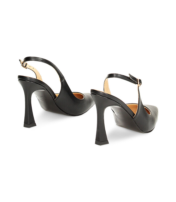 Valerio 1966 Décolleté slingback nere tacco 9 5 cm | Valerio 1966 Vendita