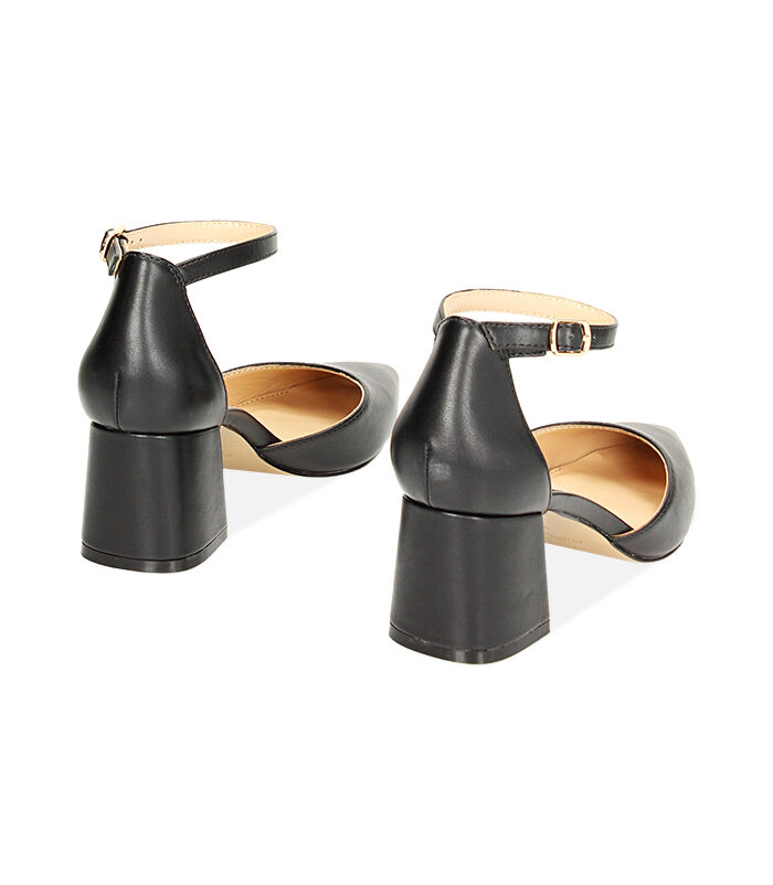 Valerio 1966 Décolleté donna cinturino nere tacco 6 cm | Valerio 1966 In Vendita