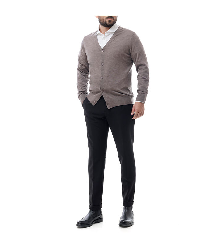 Valerio 1966 Cardigan taupe | Valerio 1966 Spedizione Gratuita