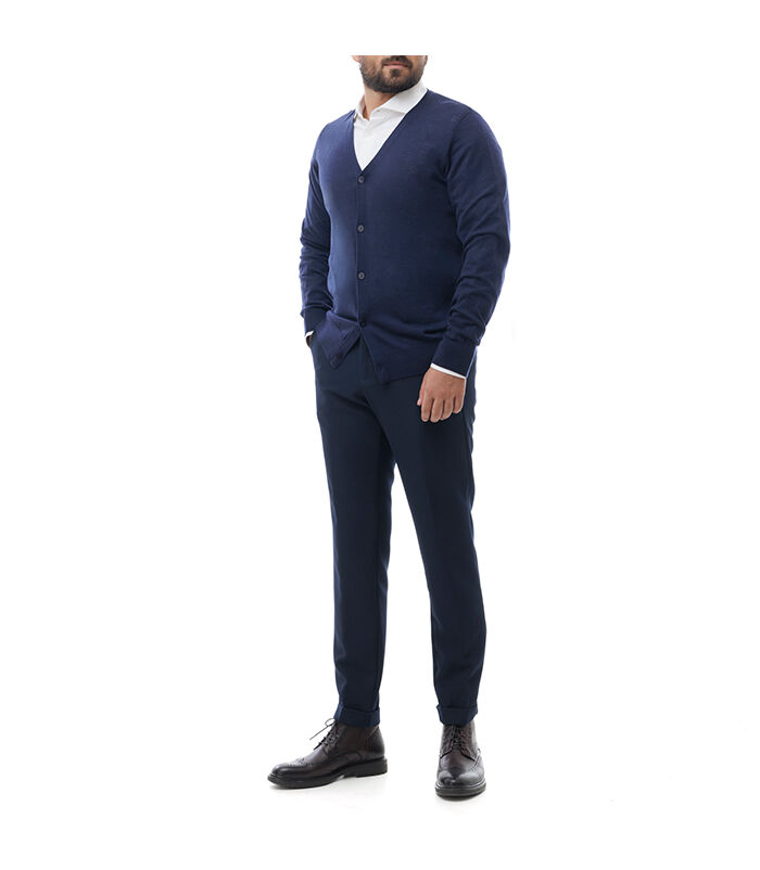 Valerio 1966 Cardigan blu | Valerio 1966 Pezzi Unici