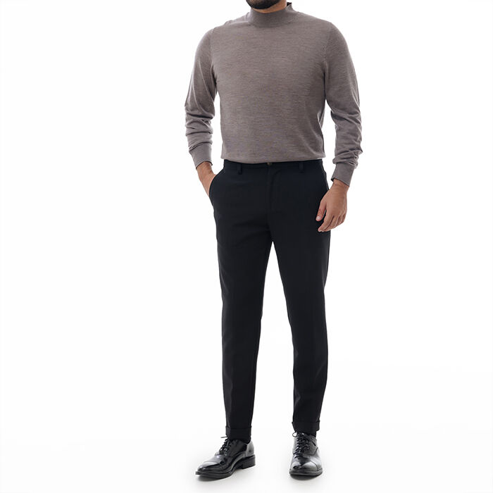 Valerio 1966 Pantalone nero con piega inglese | Valerio 1966 Convenienza