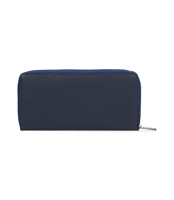 Valerio 1966 Portafoglio blu in pelle donna | Valerio 1966 Vendita Economica
