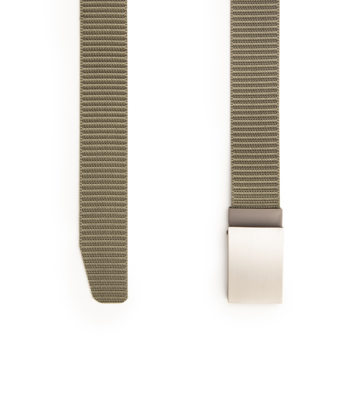 Valerio 1966 Cintura militare in tessuto intrecciato con fibbia a placca uomo | Valerio 1966 Convenienza