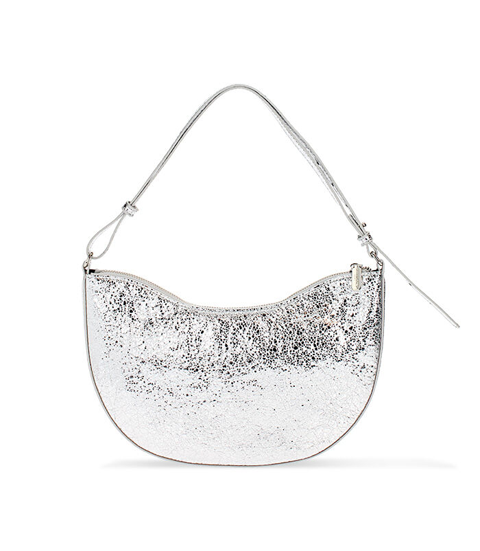 Valerio 1966 Minibag laminata argento | Valerio 1966 Presa