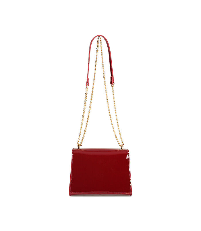 Valerio 1966 Borsa a tracolla in vernice cherry | Valerio 1966 Offerta