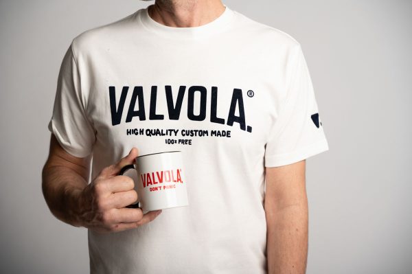 Valvola Fashion T-SHIRT MANICA CORTA BASICO TINTO IN PEZZA Outlet