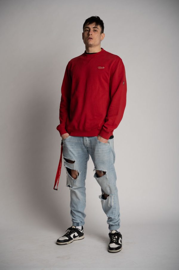 Valvola Fashion FELPA GIROCOLLO LOGO COLLEGE 2025