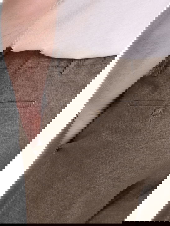 Briglia 1949 Pantaloni Briglia 1949 Lino Verde Outlet