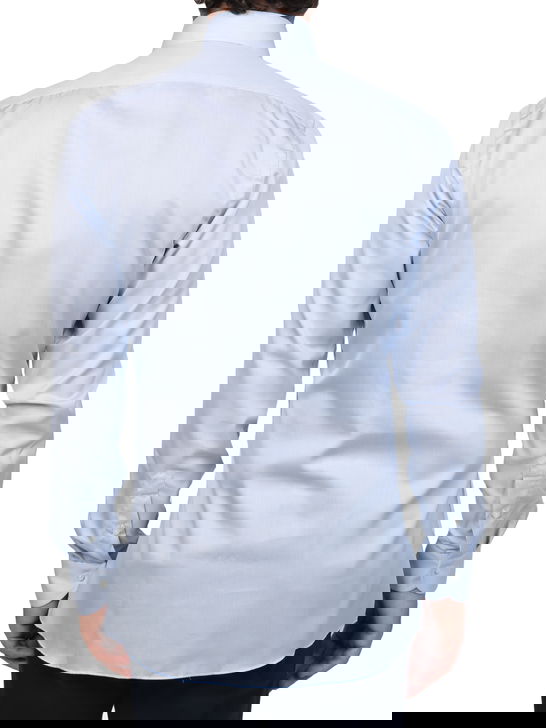 Xacus Camicia Xacus Rigata Tessuto Thomas Mason Bianco Saldi