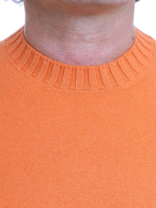 Magazzino Ricambi Felpa Magazzino Ricambi Cashmere Infeltrito Arancione Offerte
