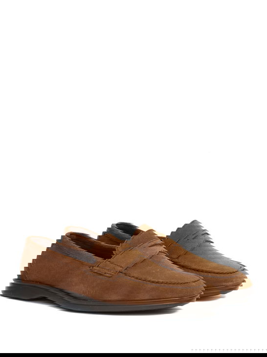 Berwick 1707 Mocassini Berwick 1707 Scamosciato Marrone Consegna Veloce