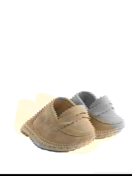 Abarca Mocassini Abarca Suede Beige Promozione Limitata