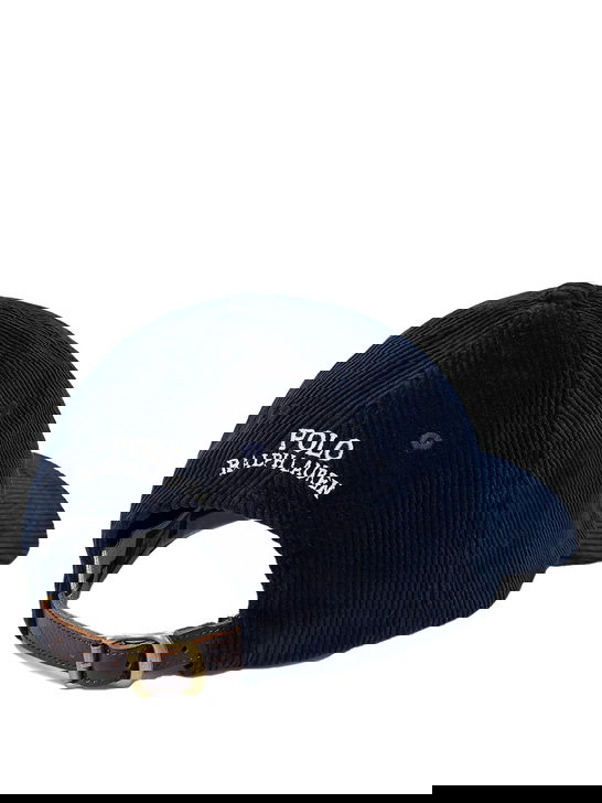 Polo Ralph Lauren Cappello Polo Ralph Lauren Velluto Blu Vendite Flash