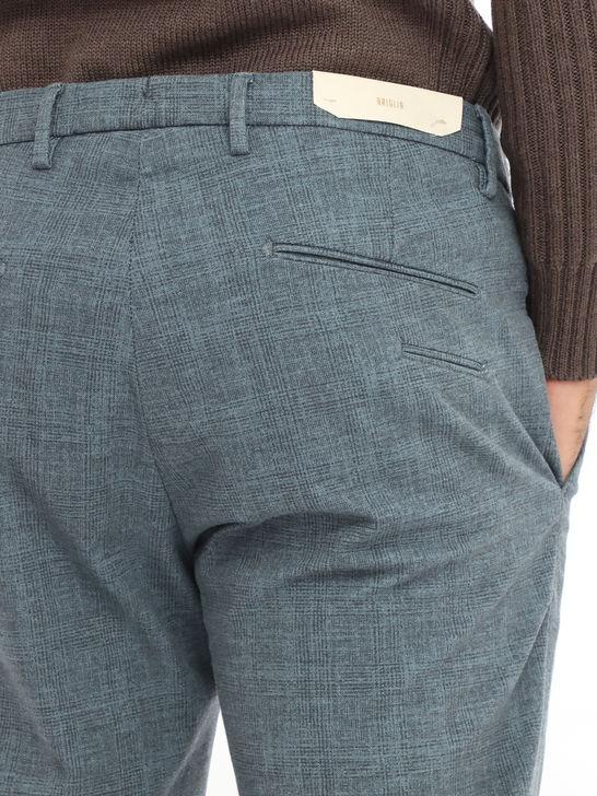 Briglia 1949 Pantaloni Briglia 1949 Stampato Azzurro Affare Del Giorno