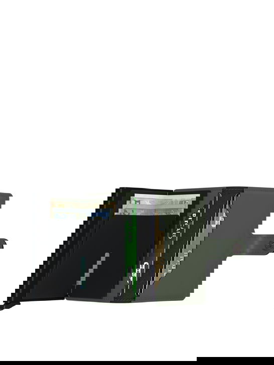 Secrid Portafoglio Secrid Matte Verde-Nero Consegna Veloce