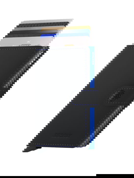 Secrid Portafoglio Secrid Matte Nero-Blu Promozione Limitata
